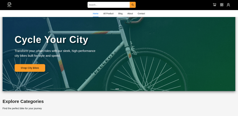 Cyclify β Bicycle E-Commerce Platform